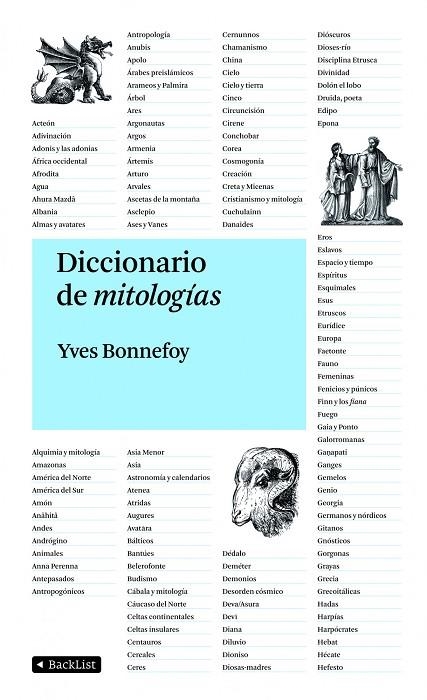 DICCIONARIO DE MITOLOGIAS (BACKLIST) T/D | 9788408092681 | BONNEFOY, YVES