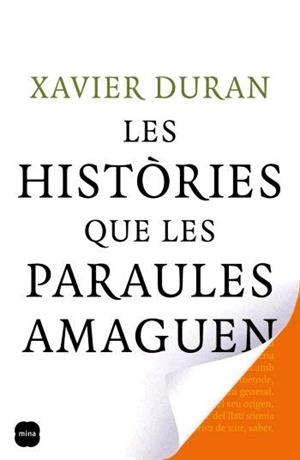HISTÒRIES QUE LES PARAULES AMAGUEN (FOCUS) | 9788496499720 | DURAN, XAVIER