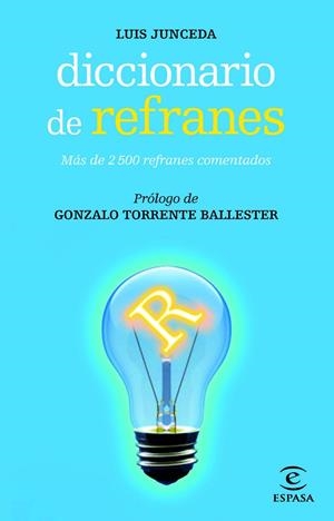 DICCIONARIO DE REFRANES (ESPASA) | 9788467007480 | JUNCEDA, LUIS