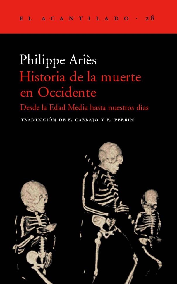 HISTORIA DE LA MUERTE EN OCCIDENTE | 9788495359179 | ARIÉS PHILIPPE