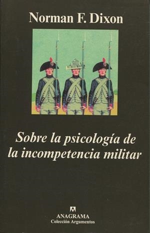 SOBRE LA PSICOLOGIA DE LA INCOMPETENCIA MILITAR | 9788433900524 | DIXON, NORMAN F.