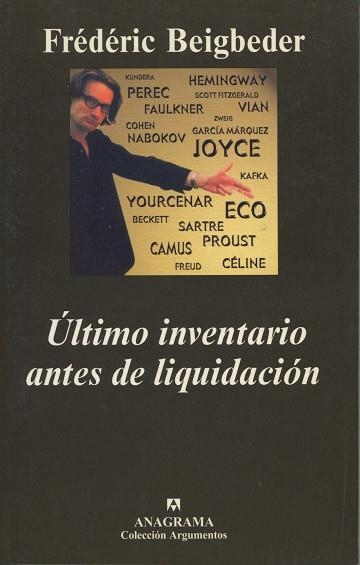 ULTIMO INVENTARIO ANTES DE LIQUIDACION | 9788433961815 | BEIGBEDER FREDERIC