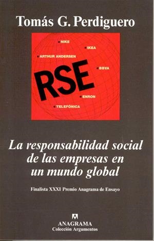 RESPONSABILIDAD SOCIAL DE LAS EMPRESAS EN UN MUNDO GLOBAL(A) | 9788433961969 | PERDIGUERO, TOMAS G.