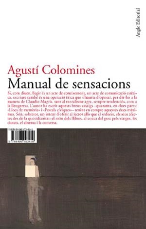 MANUAL DE SENSACIONS | 9788496103450 | COLOMINES,AGUSTI