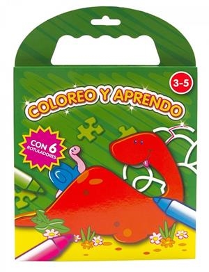 COLOREO Y APRENDO VERDE OSCURO (3-5 AÑOS) | 9788408092421