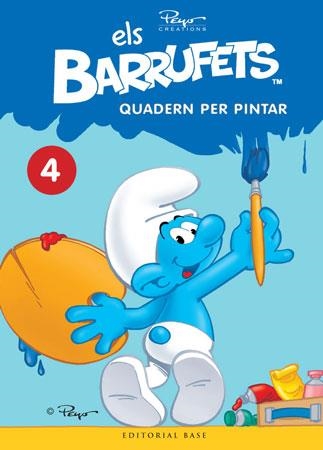 BARRUFETS. QUADERN PER PINTAR Nº4 | 9788415267072 | PEYO