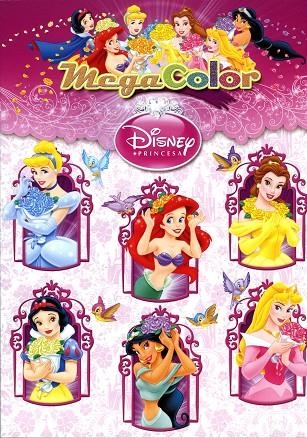 PRINCESAS MEGACOLOR. COLOREA Y ACTIVIDADES | 9788499513256