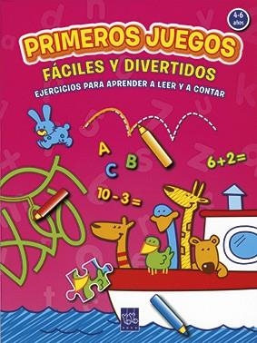 PRIMEROS JUEGOS. FACILES Y DIVERTIDOS (4-6 AÑOS) | 9788408036463 | YOYO