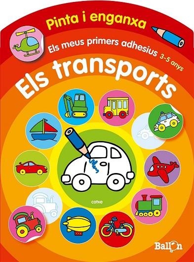 ELS MEUS PRIMERS ADHESIUS- ELS TRANSPORTS | 9789037493764