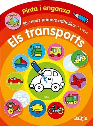 ELS MEUS PRIMERS ADHESIUS- ELS TRANSPORTS | 9789037493764