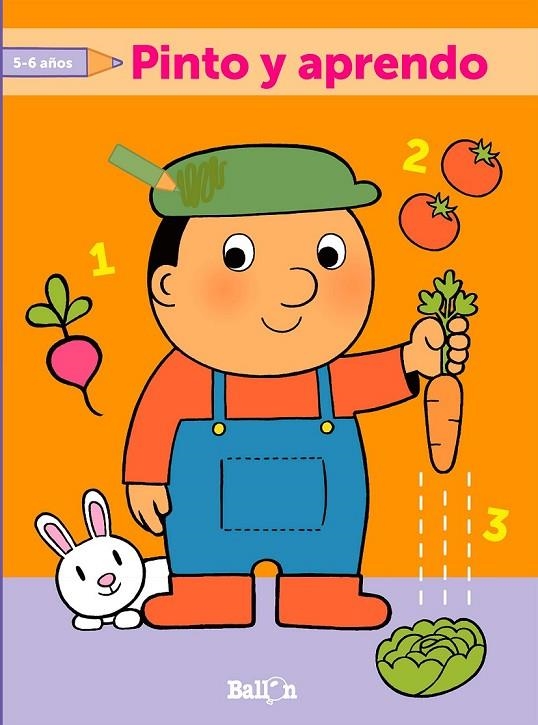 PINTO Y APRENDO 5-6 AÑOS | 9789037497403 | BALLON