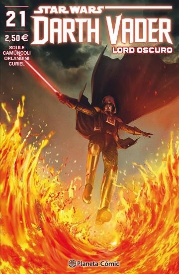 STAR WARS DARTH VADER LORD OSCURO Nº 21/25 | 9788413411545 | SOULE, CHARLES/CAMUNCOLI, GIUSEPPE