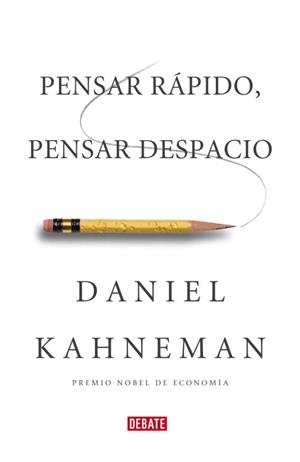 PENSAR RAPIDO,PENSAR DESPACIO (PSICOLOGIA) | 9788483068618 | KAHNEMAN, DANIEL