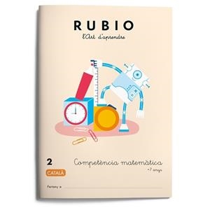 COMPETÈNCIA MATEMÀTICA RUBIO 2 (CATALÀ) | 9788417427016 | VARIOS AUTORES