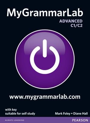 MYGRAMMARLAB ADVANCED WITH KEY AND MYLAB PACK | 9781408299111 | HALL, DIANE/FOLEY, MARK