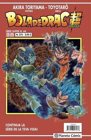 BOLA DE DRAC SÈRIE VERMELLA Nº 275 | 9788413417417 | TORIYAMA, AKIRA/TOYOTARÔ