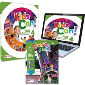 KIDS CAN! 4 ACTIVITY BOOK, EXTRAFUN & PUPIL'S APP: VERSIÓN DIGITAL | 9781380053206 | OMEROND, MARK/SHAW, DONNA