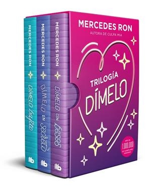 TRILOGÍA DÍMELO (ESTUCHE CON: DÍMELO BAJITO | DÍMELO EN SECRETO | DÍMELO CON BES | 9788413146201 | RON, MERCEDES