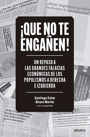 ¡QUE NO TE ENGAÑEN! | 9788423434411 | MARTÍN, ÁLVARO/CALVO, SANTIAGO