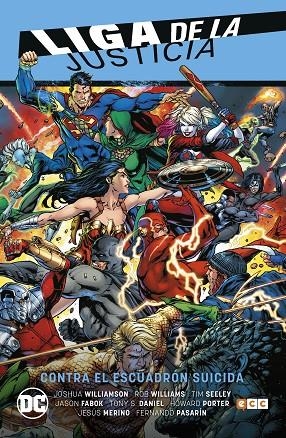 LIGA DE LA JUSTICIA CONTRA ESCUADRÓN SUICIDA | 9788418043727 | WILLIAMSON, JOSHUA/WILLIAMS, ROB/SPURRIER, SIMON/SEELEY, TIM