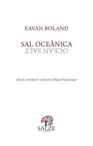 SAL OCEÀNICA | 9788409376810