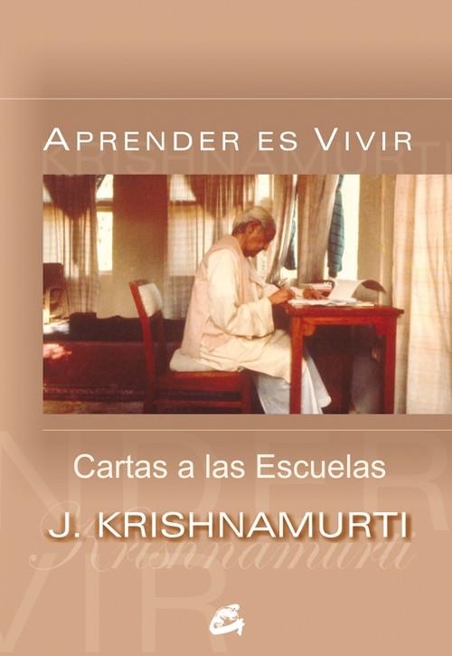 APRENDER ES VIVIR | 9788484452119 | KRISHNAMURTI, JIDDU