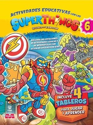ACTIVIDADES EDUCATIVAS CON LOS SUPERTHINGS - MUTANT BATTLE | 9788419011527 | EDIBA EUROPA EON SL