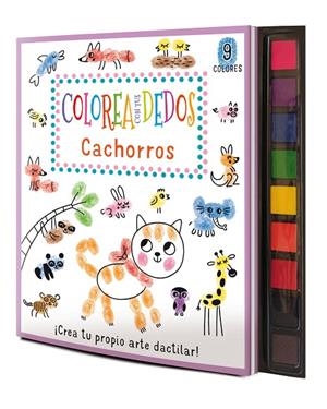 COLOREA CON TUS DEDOS: CACHORROS | 9788468370798 | HERASIMOVA, OLENA/LOTT, AMANDA