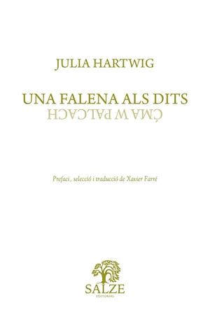 UNA FALENA ALS DITS | 9788409687541 | HARTWIG, JULIA
