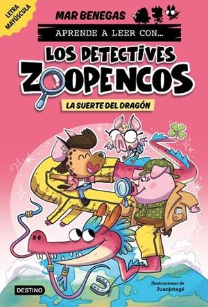 APRENDE A LEER CON... LOS DETECTIVES ZOOPENCOS 6. LA SUERTE DEL DRAGÓN | 9788408300304 | BENEGAS, MAR