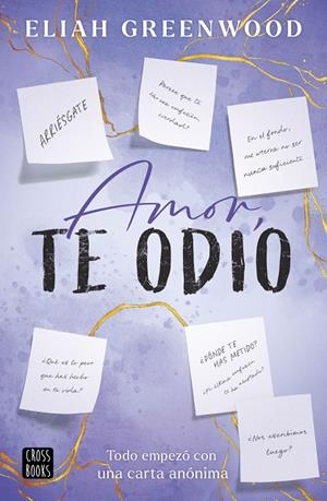 AMOR, TE ODIO | 9788408298151 | GREENWOOD, ELIAH