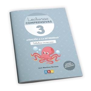 LECTURAS COMPRENSIVAS 3 - CUADERNO DE LECTURAS COMPRENSIVAS GEU | LIBRO APRENDER | 9788417748210 | MARTÍNEZ ROMERO, JOSÉ