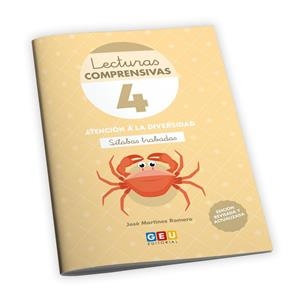 COMPRENSIÓN LECTORA 1 PRIMARIA | LECTURAS COMPRENSIVAS GEU | LECTURAS COMPRENSIV | 9788417748227 | MARTÍNEZ ROMERO, JOSÉ
