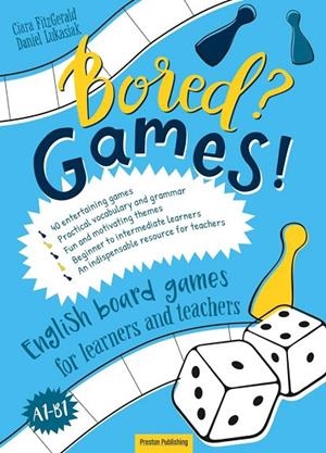 BORED? GAMES! BLUE (A1-B1) | 9788364211973 | FITZGERALD, CIARA / LUKASIAK, DANIEL