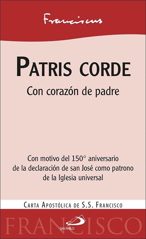 PATRIS CORDE | 9788428559522 | PAPA FRANCISCO