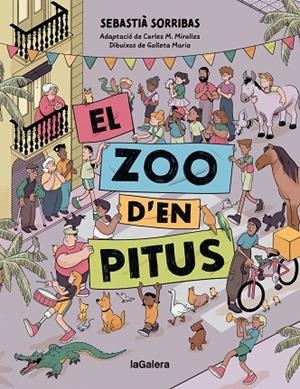 EL ZOO D'EN PITUS (CÒMIC) | 9788424676582 | SORRIBAS I ROIG, SEBASTIÀ