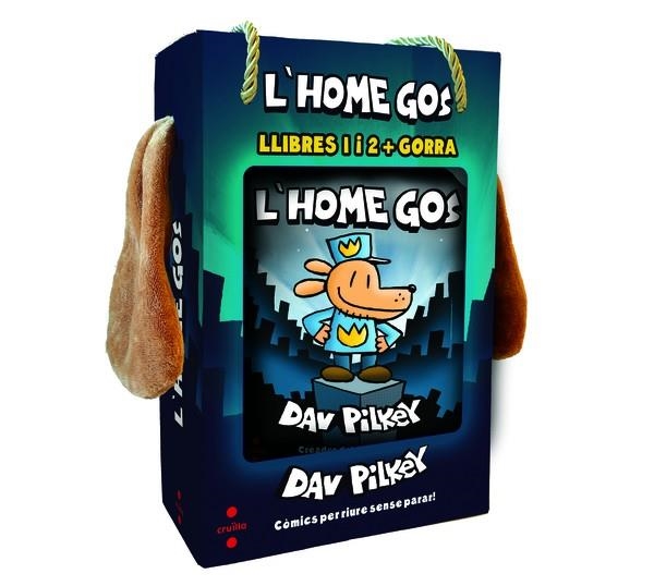 LOT L'HOME GOS AMB GORRA: LLIBRES 1 I 2 | 9788466160438 | PILKEY, DAV