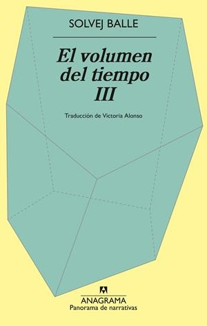 EL VOLUMEN DEL TIEMPO III | 9788433949424 | BALLE, SOLVEJ