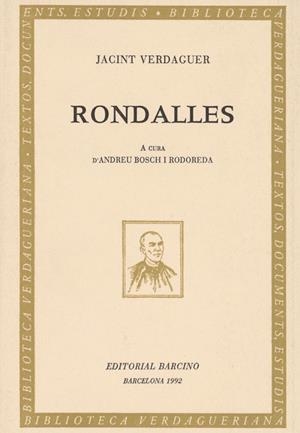 RONDALLES | 9788472266421 | VERDAGUER, JAVINT