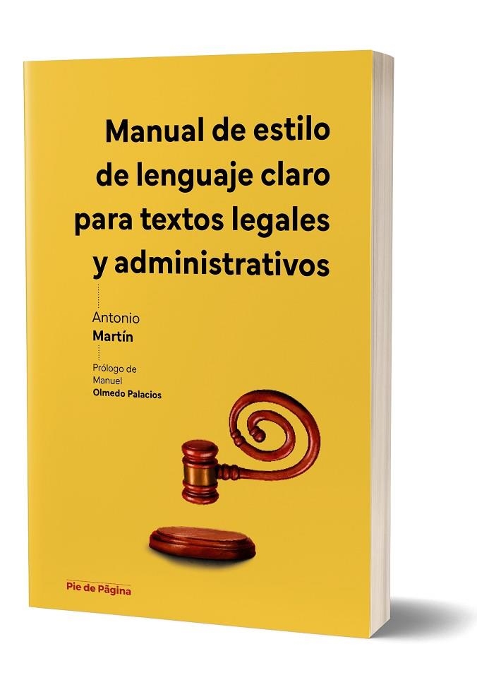 MANUAL DE ESTILO DE LENGUAJE CLARO PARA TEXTOS LEGALES Y ADMINISTRATIVOS | 9791399080292 | MARTÍN FERNÁNDEZ, ANTONIO