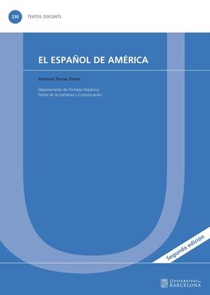 EL ESPAÑOL DE AMÉRICA | 9788447539802 | TORRES TORRES, ANTONIO