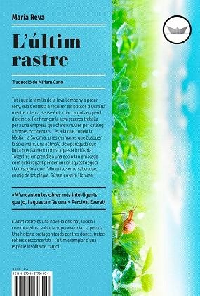 L'ULTIM RASTRE - CAT | 9791387726591 | REVA, MARIA