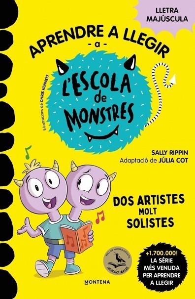 APRENDRE A LLEGIR A L'ESCOLA DE MONSTRES 24 - DOS ARTISTES MOLT SOLISTES | 9791387724191 | RIPPIN, SALLY